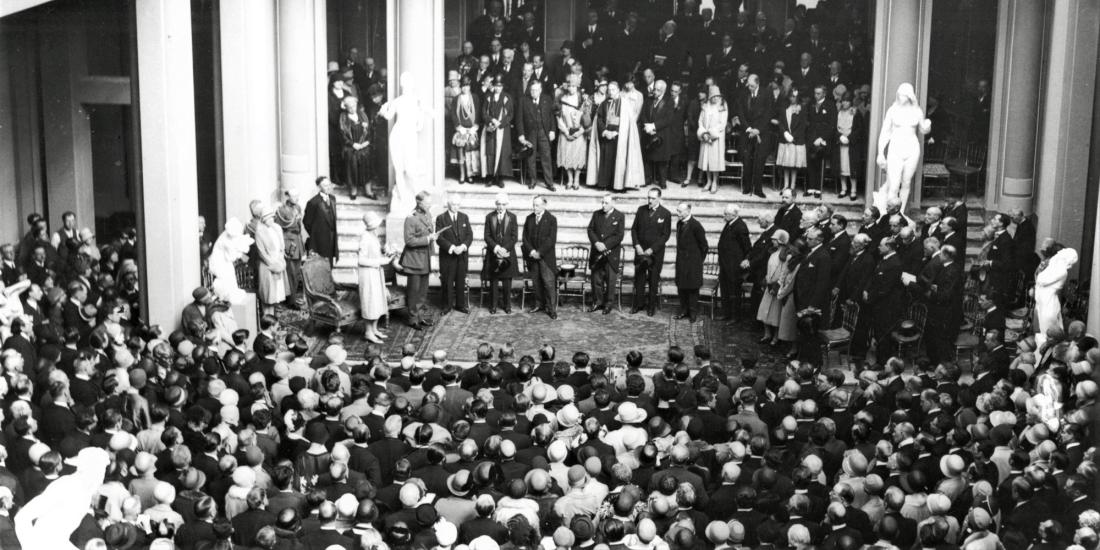 Inauguration du Palais des Beaux-Arts le 4 mai 1928