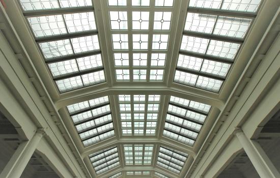 Plafond du Hall Horta