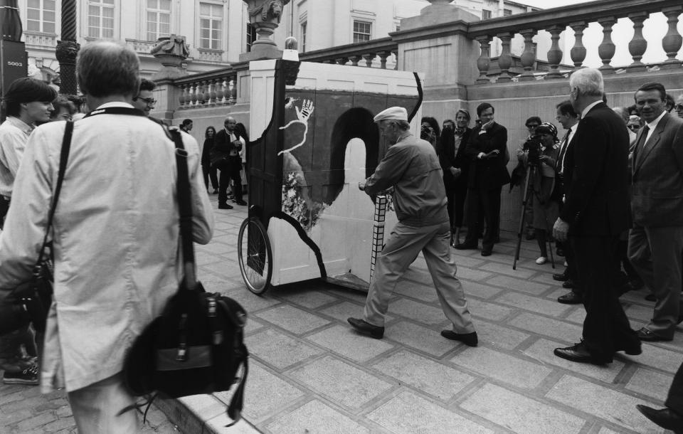 Roger Raveel, The Meaning of Nonsense, 1990, Archives Luc Levrau © Rony Heirman, Tim Heirman